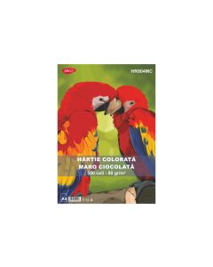 Hartie colorata 80g/mp A4 Maro ciocolata DACO
