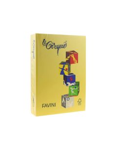 Hartie colorata A3 80 g/mp galben inchis 200 FAVINI