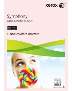 Hartie copiator A4 as mixt+negru+maro 80g 5*12 cul 60/top XEROX