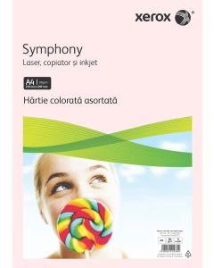 Hartie copiator A4 asortata intens 80g 20*5 cul 100/top XEROX