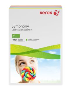 Hartie copiator A4 asortata pal 5*50 c/top XEROX