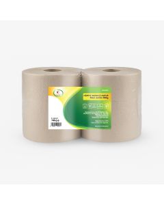 Hartie igienica maxi jumbo natur 1 strat, KOOBIC, 800gr, 6role/bax