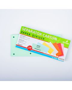 Intercalator carton 105x240mm 160g 100 buc/set ECADA