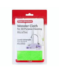 Laveta microfibra, 30x30 cm, Wonder Cloth, SANO, 1buc/set