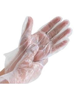 Manusi unica folosinta din folie L, horeca, 100buc/set - 1