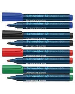 Marker permanent varf rotund 1-3mm Schneider 130