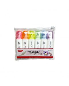 Marker evidentiator glitter set 6 DACO