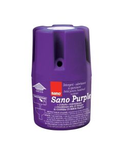 Odorizant solid pentru rezervorul toaletei, SANO Purple, 150gr