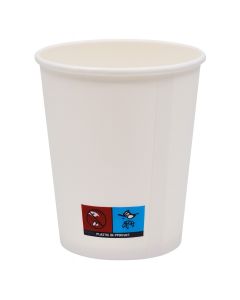 Pahare carton alb 180-200 ml (7 oz) 50buc/set