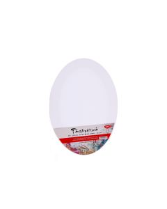 Panza pictura pe sasiu oval 46x65 cm DACO