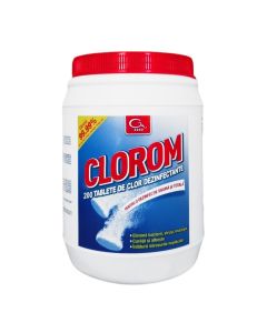 Pastile dezinfectante Clorigen, CLOROM, 200buc/cutie