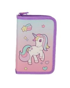 Penar echipat 31 piese 1 fermoar 2 extensii Unicorn roz PIGNA