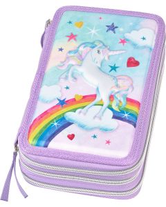 Penar neechipat 3 fermoare Unicorn FABER-CASTELL