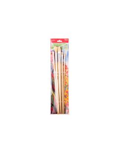 Pensule par porc set 5 DACO (maner LUNG)