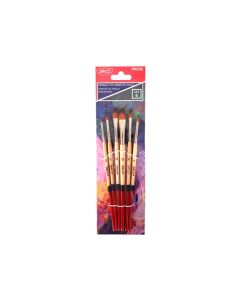 Pensule par sintetic limba pisica set 6 DACO PN266