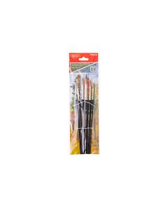 Pensule par sintetic varf rotund set 6 DACO