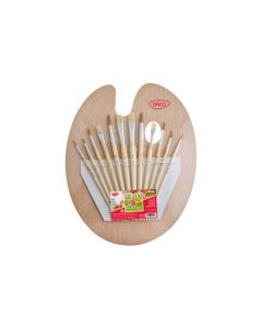 Pensule pe paleta set 12 DACO