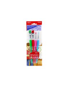 Pensule set 4 pastel par sintetic DACO