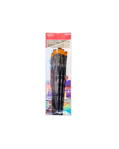 Pensule set 5 par sintetic varf drept DACO