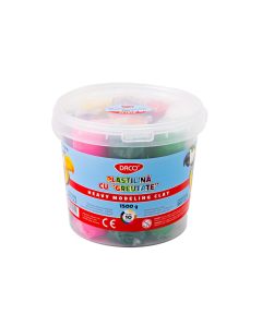 Plastilina 10 culori 1500 g Cu Greutate DACO