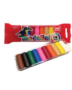 Plastilina 10x20 g Modelini DACO
