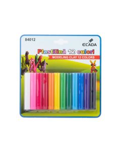 Plastilina 12x15 g ECADA