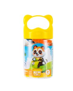 Plastilina soft airdry galetusa 12 culori 140g DELI