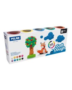 Plastilina usoara 10x85 g MILAN