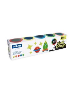 Plastilina usoara 5x142 g Neon MILAN