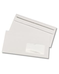 Plic DL autoadeziv cu fereastra dreapta