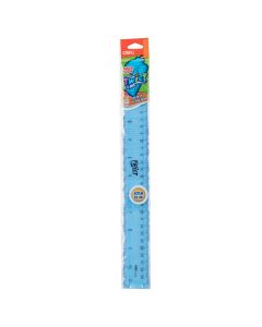 Rigla 30cm flexibila Color DELI