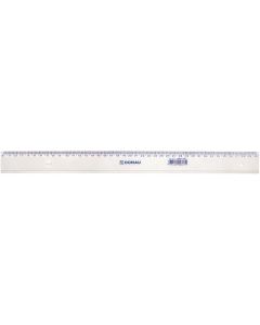 Rigla din plastic transparent, 40cm, DONAU