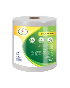 Rola prosop hartie alba 2 straturi, KOOBIC, 175m