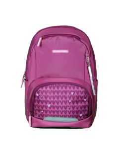 Rucsac ergobase Purple Hearts roz SCHNEIDERS
