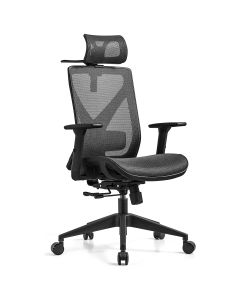Scaun ergonomic Mike XL negru