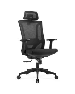 Scaun ergonomic Super-H negru