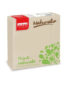 Servetele de masa natural style, 33x33cm, Fato, LUCART, 50 buc/set - 1