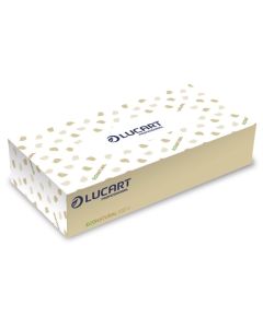 Servetele faciale 2 straturi, Econatural, LUCART, 100buc/cutie