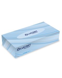 Servetele faciale 2 straturi, Strong 100 V, LUCART, 100buc/cutie