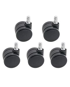 Set 5 roti PU diametru 60mm