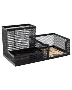 Suport birou 3 compartimente mesh DELI