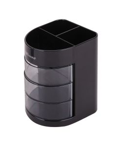 Suport birou 6 compartimente negru-DELI