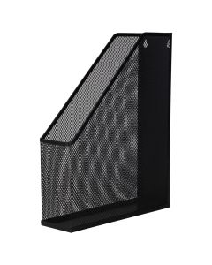 Suport documente vertical metalic tip Mesh, negru
