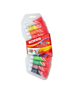 Tempera 12 culori 12 ml KORES