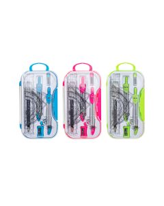 Trusa geometrie plastic pastel DACO