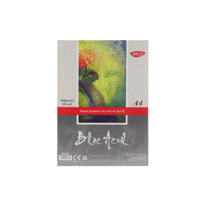 Bloc A4 acril 10 file DACO - 1