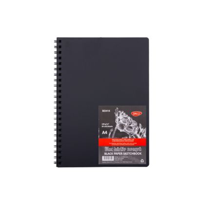 Bloc A4 hartie neagra 30 file DACO - 1