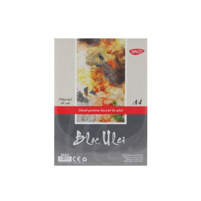 Bloc A4 ulei 10 file DACO - 1