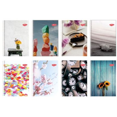 Bloc notes A6 spira L lunga 80 file, dictando DACO - 1