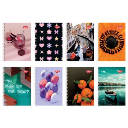 Bloc notes A7 spira L lunga 80 file, dictando DACO - 1